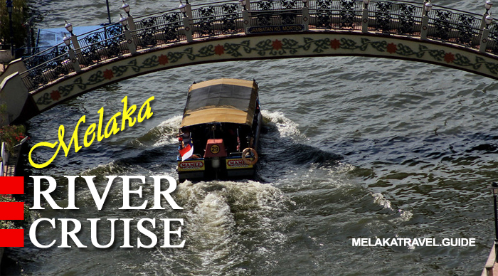 River Cruise Melaka Complete Guide. The historical cruise ride within the city centre of Melaka. Passengers on the boat can view the historical & colorful architecture at the both sides of the river during the ride. Boat leaves every 30 minutes.